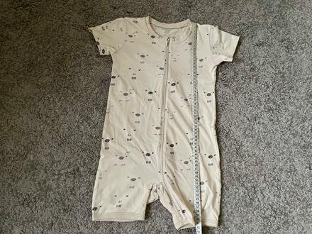 Lindex pyžamo overal letné vzor ovečky 104, 104