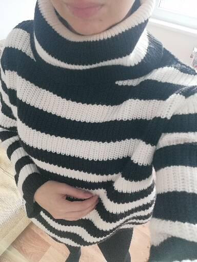 Dámsky úpletový rolák, sinsay,xs