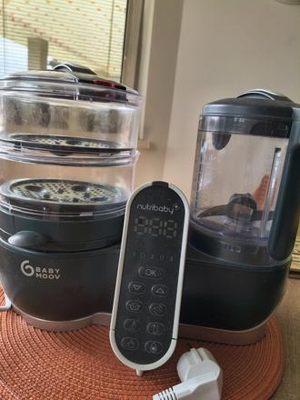 Babymoov nutribaby parny hrniec a mixér, babymoov