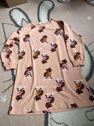 Mikinova tunika vevericky, h&m,134