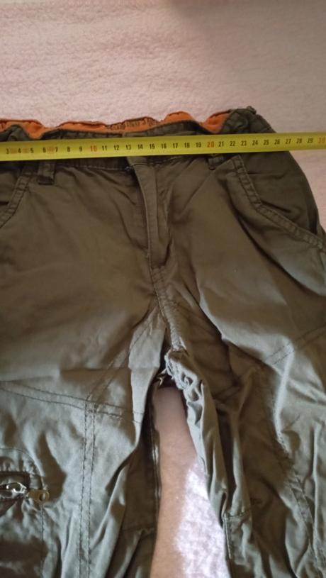 Trištvrťové letné nohavice, palomino,122