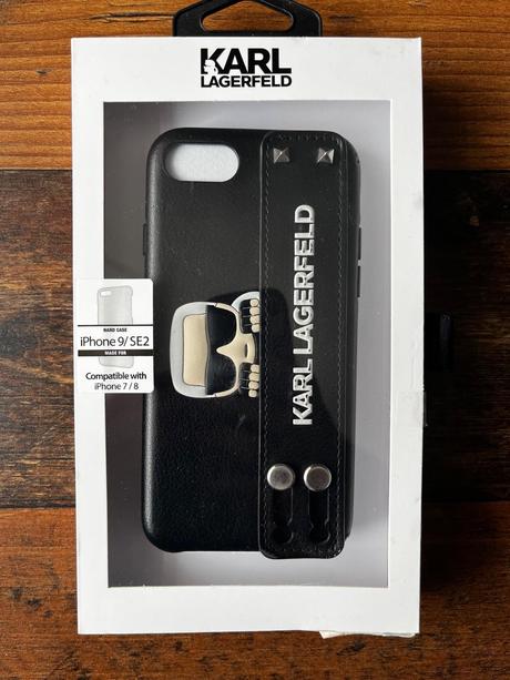 Kožené puzdro lagerfeld - iphone se, 