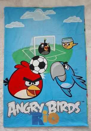 Obliečky angri bird, šírka (cm): 140,dĺžka (cm): 200