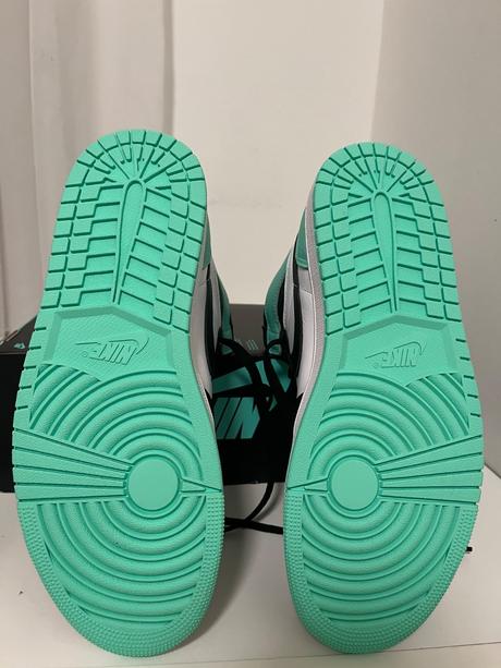 Air jordan 1 retro high og (green glow), air jordan,44