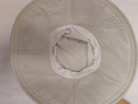 Dámsky krémový klobúk, 58 cm, č. 602, 