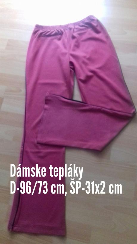 Dámske tepláky, s