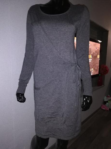 Úpletové zavinovacie šaty gigue, 36