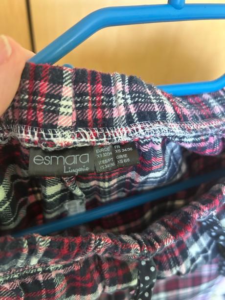 Pyžamové nohavice, esmara,xs