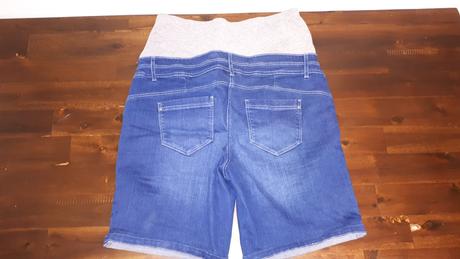 Tehotenské riflové šortky, c&a,40