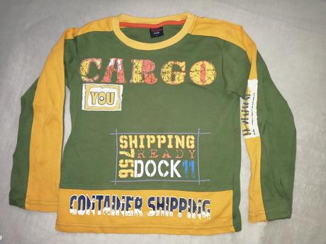 Detské tričko dlhý rukáv, 116