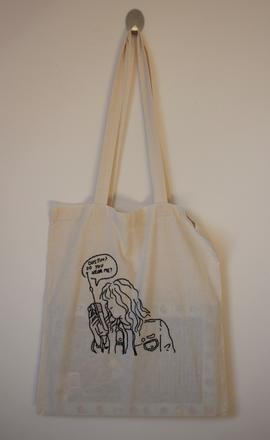 Tote taška plátenná,