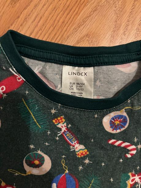 Vianočné pyžamá, lindex,98