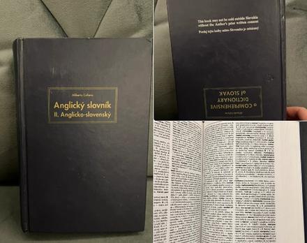 Anglický slovník ii. anglicko-slovenský, 