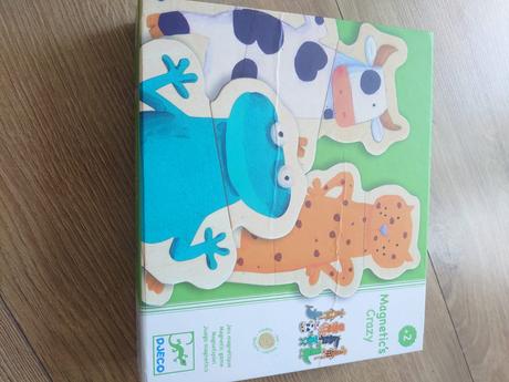 Magnetické puzzle zvieratá, 