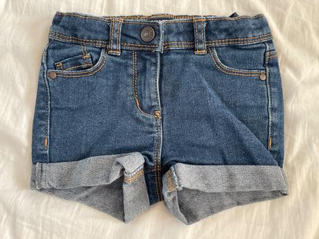 Dievčenské riflové kraťase 3roky, 92