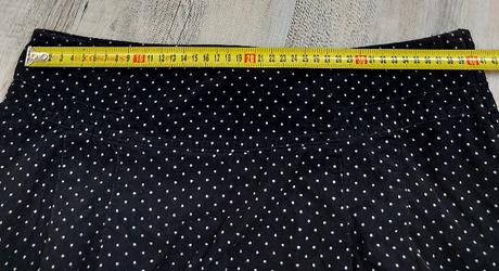 Kordová bodkovaná sukňa, h&m,40