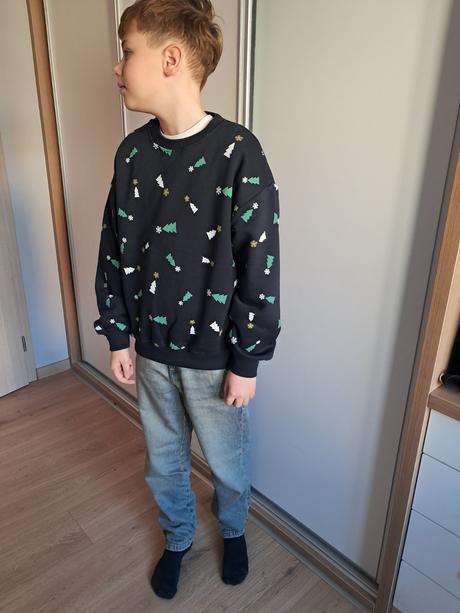 Tmavomodrá mikina zara 11-12 rokov, zara,152