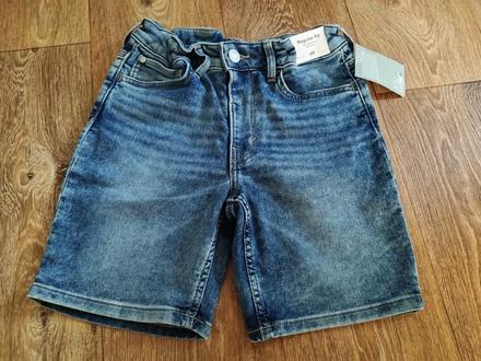 Riflové kraťasy, h&m,146