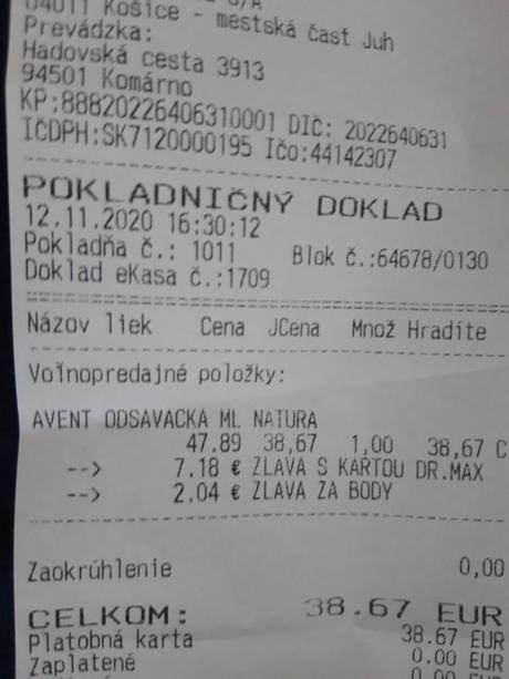 Odsavačka mlieka, 