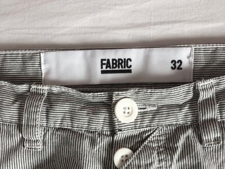 Fabric prúžkované kraťasy vel.32/m, m