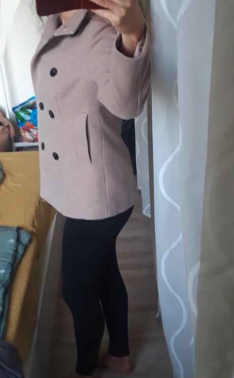 Kabát prechodný, h&m,38