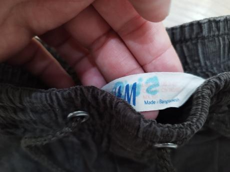 Nohavice zateplene, h&m,104