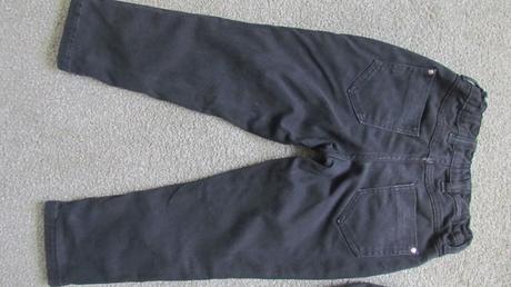 Zateplené rifle 98/104 pre dvojičky, 104