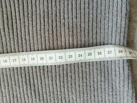 Sivé pletené maxi šaty answear, vm-l, l