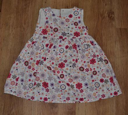 Kvietkove saty, mothercare,86