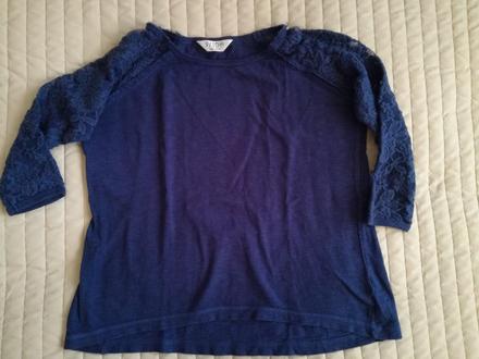 Tričko s krajkovymi  rukávmi, pepco,134