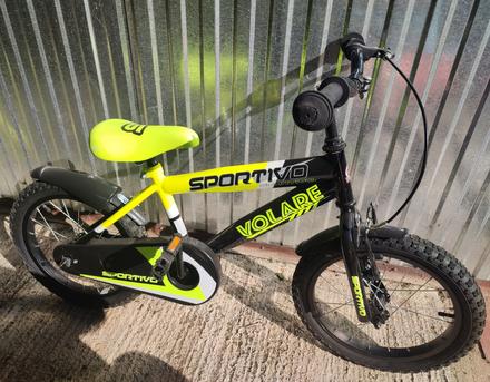 Detsky bicykel volare sportivo neon 16", volare,16