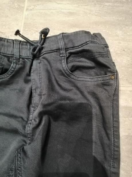 Elast. džínsy zara v128, 7-8r, zara,128