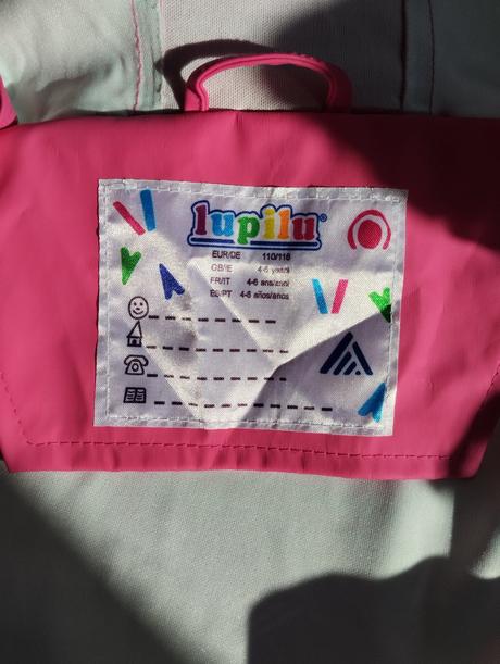 Bunda do dažďa 110/116, lupilu,110