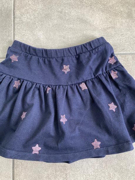 Tepláková suknička s hviezdičkami, h&m,98