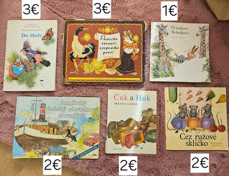 Retro detské knižky 80-te roky, 