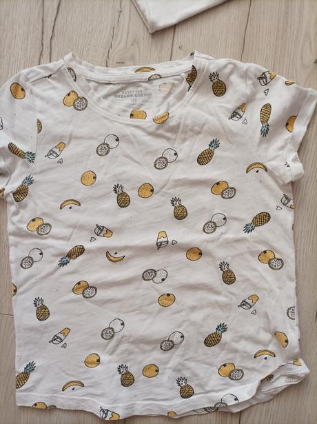 Dievčenské tričká 116/122 22kusov, reserved,116