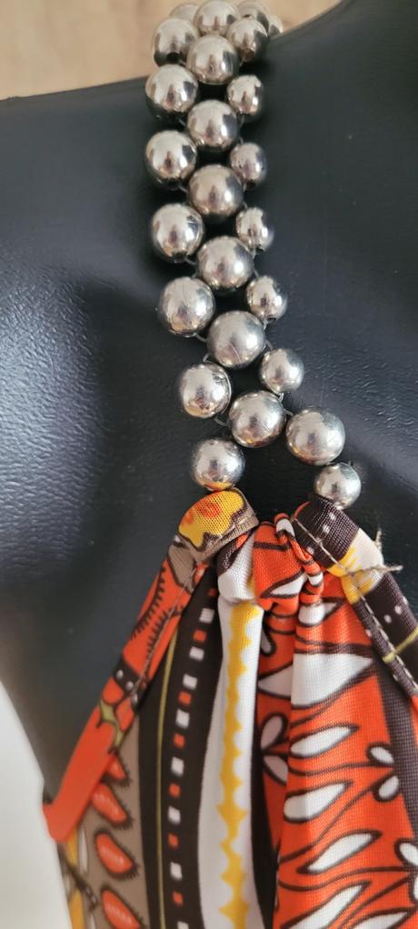 Vzorované šaty uni,