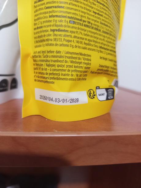 Konjaková ryža, 