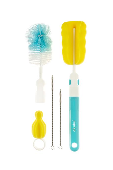 Akuku a0410 sada kefirk na čištenie fliaš a cumlík,