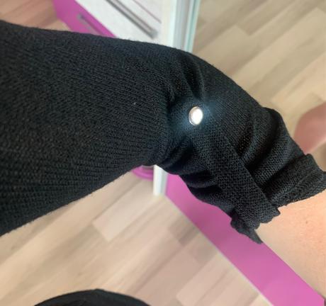 Čierny ľahký svetrík, gate,s