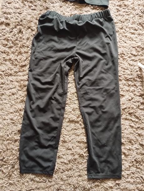 Nohavicový komplet z "teplakoviny", xxl