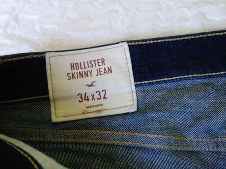 Pánske rifle hollister, veľ.34/32, hollister,l