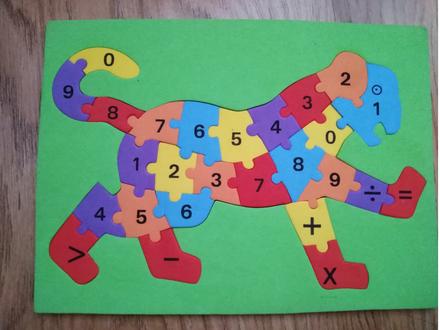 Puzzle s pocitanim-2x zlozene,