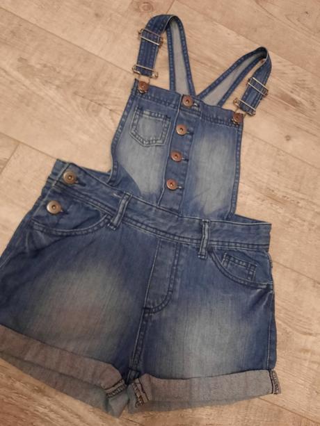 Riflové krátke nohavice s trakmy, f&f,140