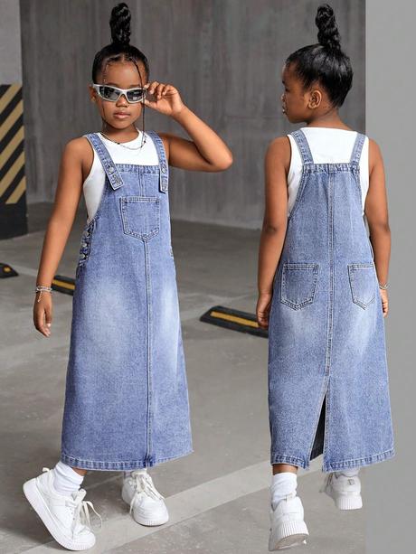 Šaty riflive poštovné zdarma, 128 / 134 / 140 / 146 / 152