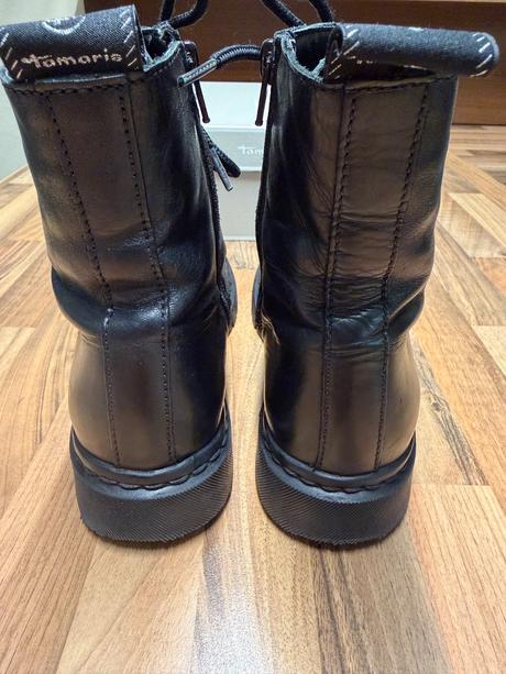 Kožené čižmy, tamaris,38