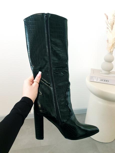 Čierne čižmy 40, 40