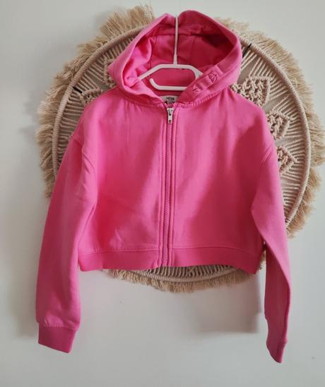 Crop mikina na zips, e-vie,128