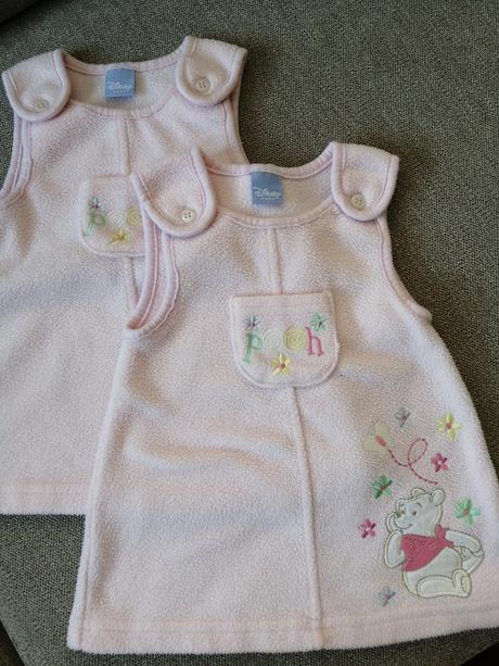 Ružové šaty s mackom pooh, 56