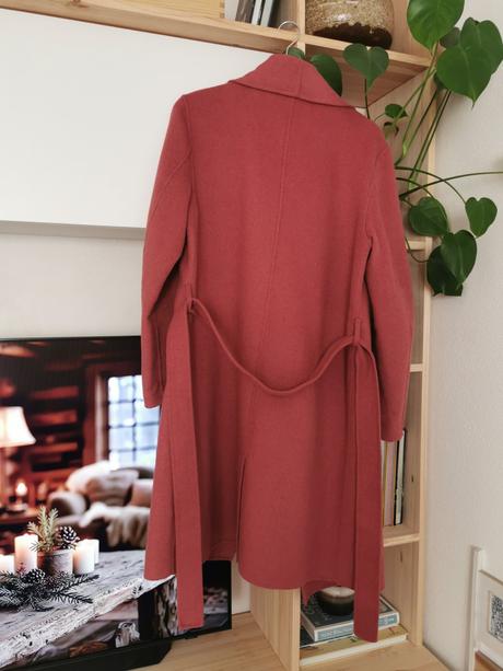 Dámsky vlneny merino kabát mp, l